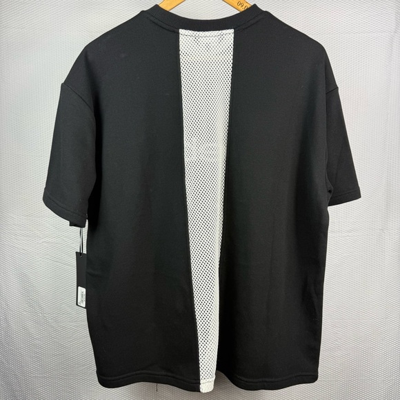 NEW Bebe Plus sport black short sleeve with sport patch woman’s shirt Size 1X - Picture 4 of 6